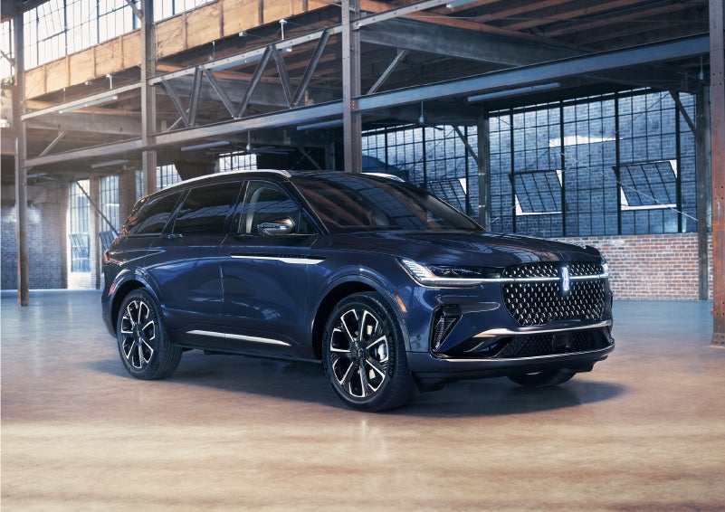 A 2024 Lincoln Nautilus® SUV is parked in an industrial space. | Star Lincoln in Southfield MI