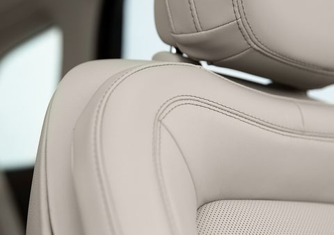 Fine craftsmanship is shown through a detailed image of front-seat stitching. | Star Lincoln in Southfield MI