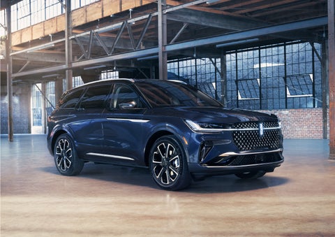 A 2024 Lincoln Nautilus® SUV is parked in an industrial space. | Star Lincoln in Southfield MI