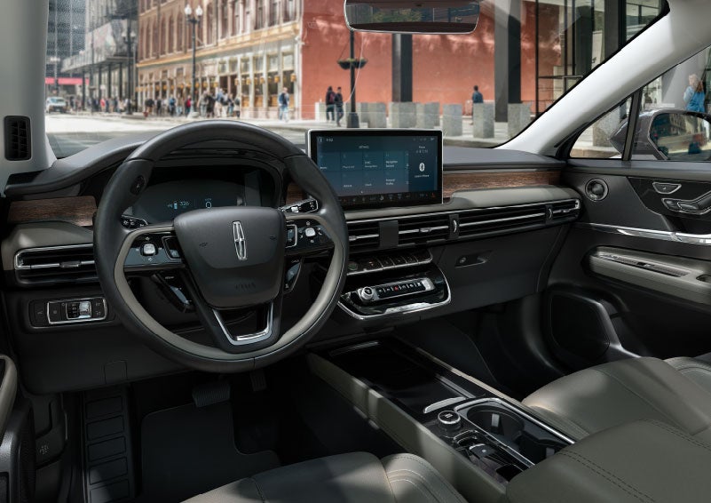 The interior dashboard of 2024 Lincoln Corsair® SUV is shown here. | Star Lincoln in Southfield MI