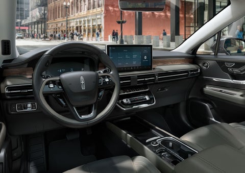 The interior dashboard of 2024 Lincoln Corsair® SUV is shown here. | Star Lincoln in Southfield MI