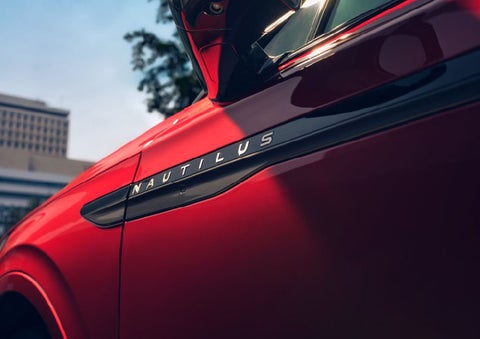 A side badge on the passenger door reads Nautilus. | Star Lincoln in Southfield MI