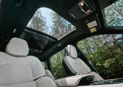 The front seats of a 2027 Lincoln Aviator® Black Label™ SUV | Star Lincoln in Southfield MI